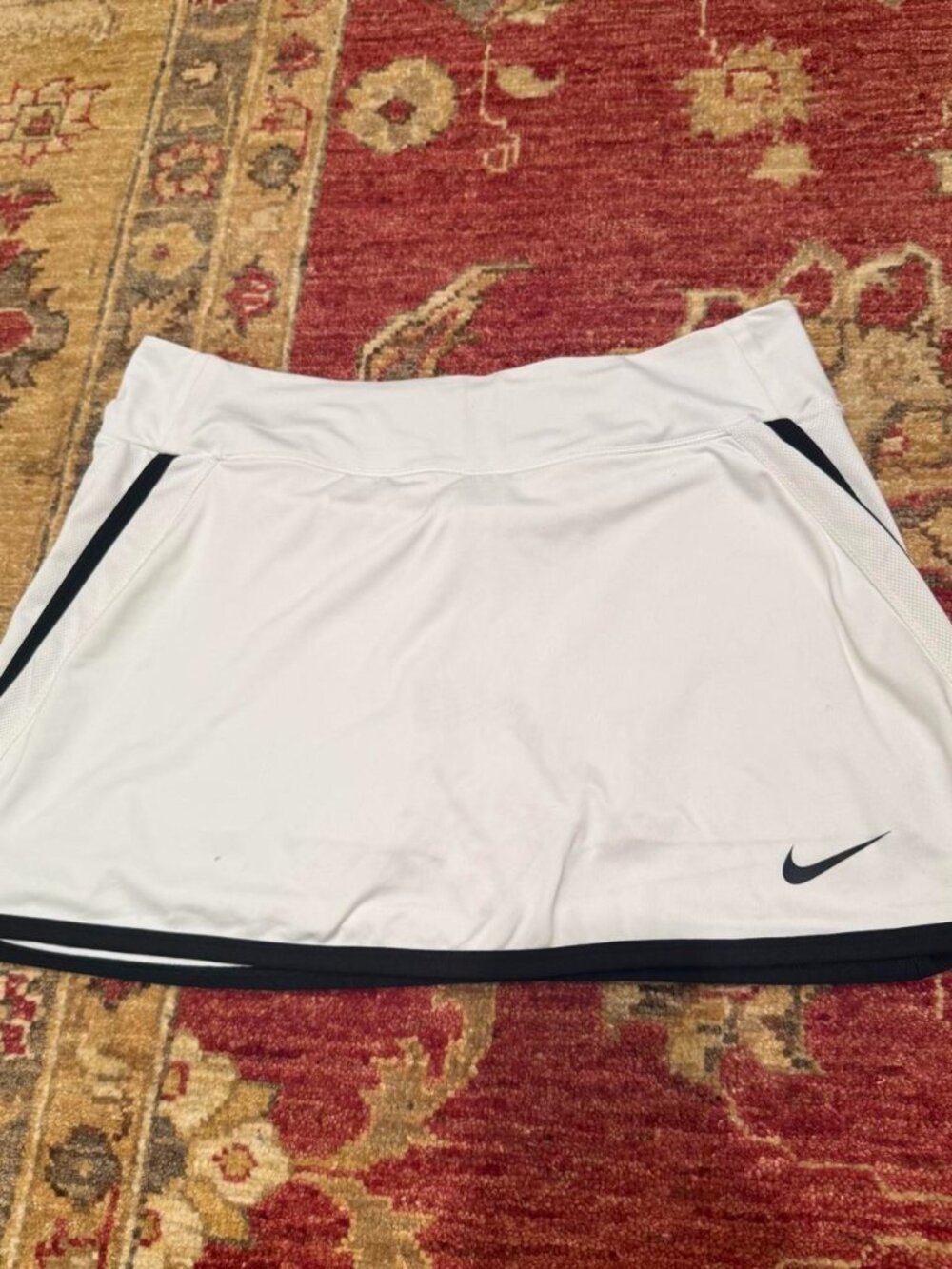 White Mini Nike Skirt